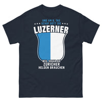 Thumbnail for T-shirt Luzerner marine - citation culte