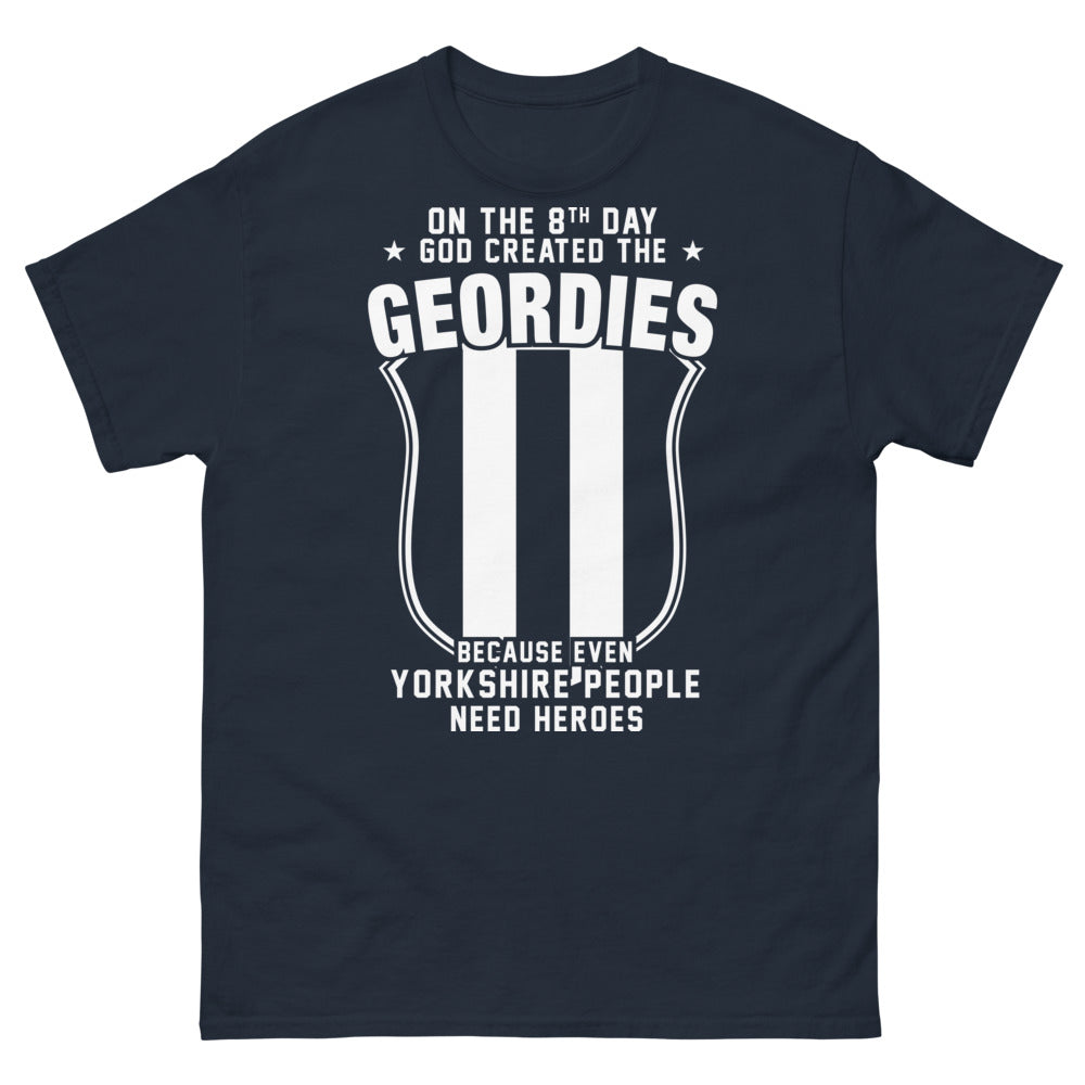 T-shirt Geordies marine - héros pour Yorkshire