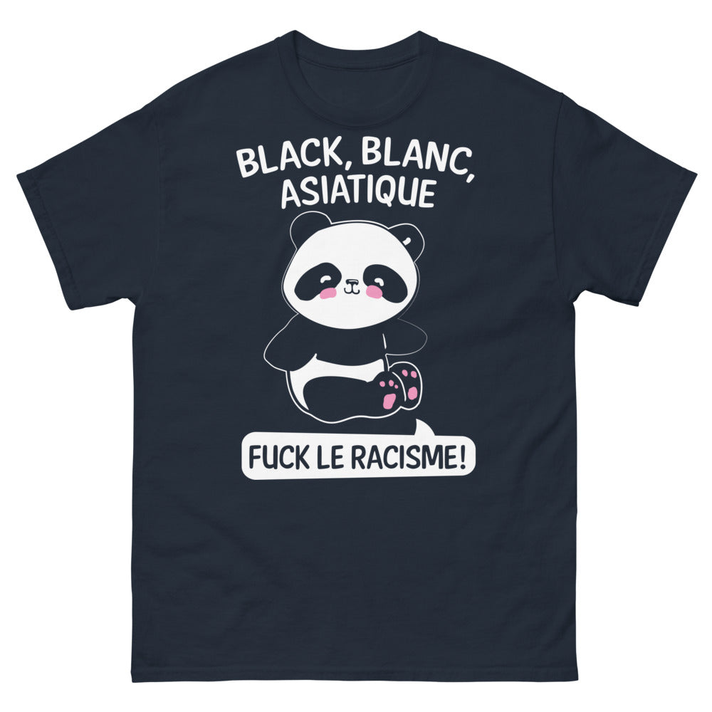 T-shirt anti-racisme marine - Fuck le Racisme