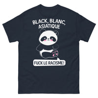 Thumbnail for T-shirt anti-racisme marine - Fuck le Racisme