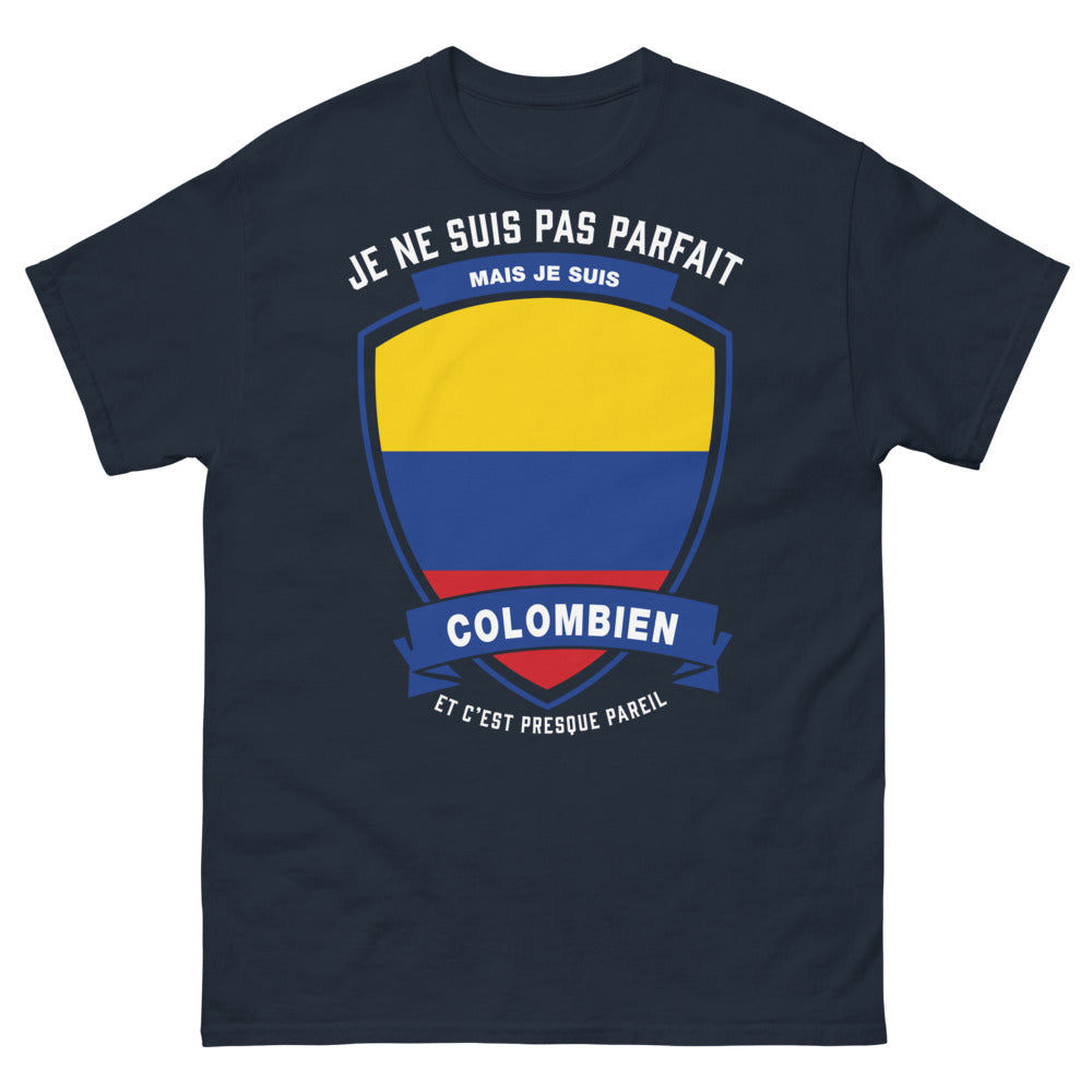 T-shirt Colombie marine - presque parfait