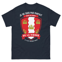 Thumbnail for T-shirt Vienne marine - je ne suis pas parfait