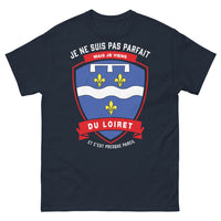 Thumbnail for T-shirt Loiret bleu marine - je ne suis pas parfait