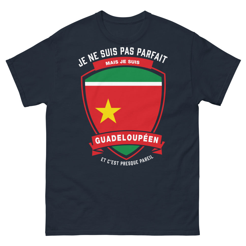 T-shirt Guadeloupe marine - et c'est presque pareil