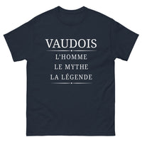 Thumbnail for T-shirt Vaudois marine - la légende locale