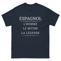 Thumbnail for T-shirt Espagnol marine - L'homme, le mythe, la légende