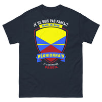 Thumbnail for T-shirt Réunionnais bleu marine - Je ne suis pas parfait
