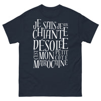 Thumbnail for T-shirt Marocaine marine - clin d'œil aux origines