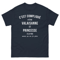 Thumbnail for T-shirt Valaisanne et princesse marine - Ça va je gère