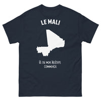 Thumbnail for T-shirt Mali marine - là où mon histoire commence
