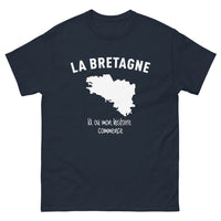 Thumbnail for T-shirt Bretagne bleu marine - Bretagne : Là où mon histoire commence
