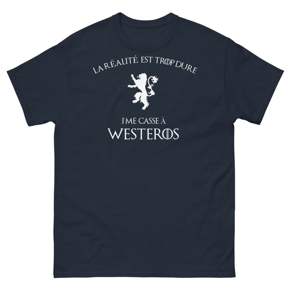 T-shirt Westeros marine - Je me casse à Westeros