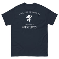 Thumbnail for T-shirt Westeros marine - Je me casse à Westeros