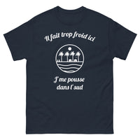 Thumbnail for T-shirt Sud bleu marine - J'me pousse dans le Sud
