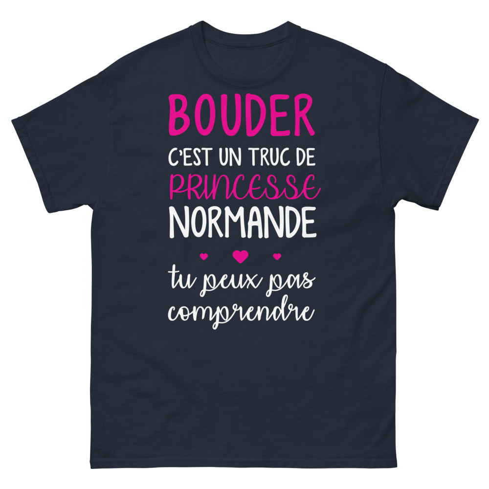 T-shirt Normande marine - Bouder, un Truc de Princesse