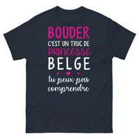 Thumbnail for T-shirt Belge marine - bouder avec fierté