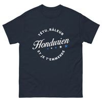 Thumbnail for T-shirt Honduras marine - hondurien fier et drôle