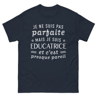 Thumbnail for T-shirt éducatrice marine - presque parfaite