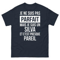Thumbnail for T-shirt Silva marine - Je ne suis pas parfait mais c'est presque pareil