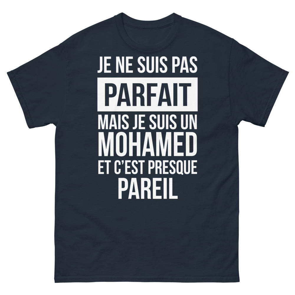T-shirt Mohamed marine - presque parfait