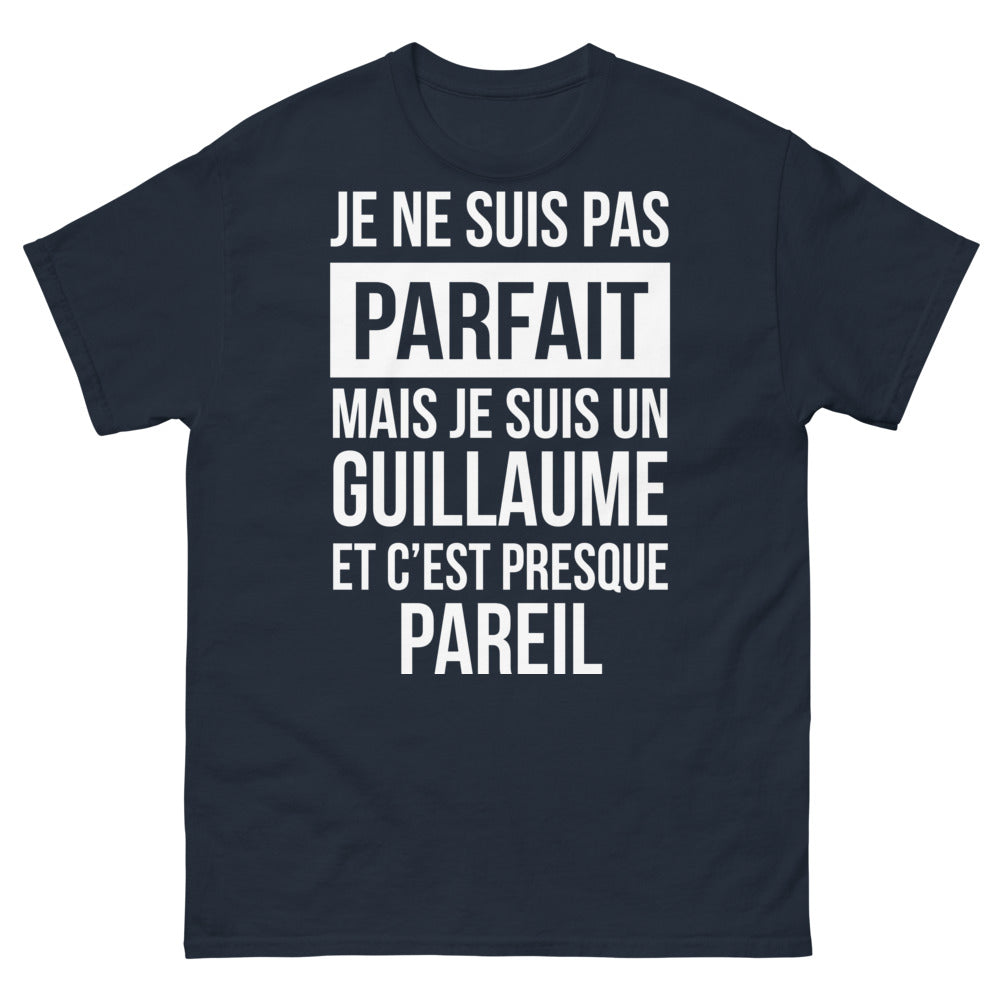 T-shirt Guillaume marine - je ne suis pas parfait