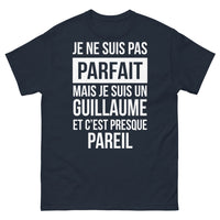 Thumbnail for T-shirt Guillaume marine - je ne suis pas parfait