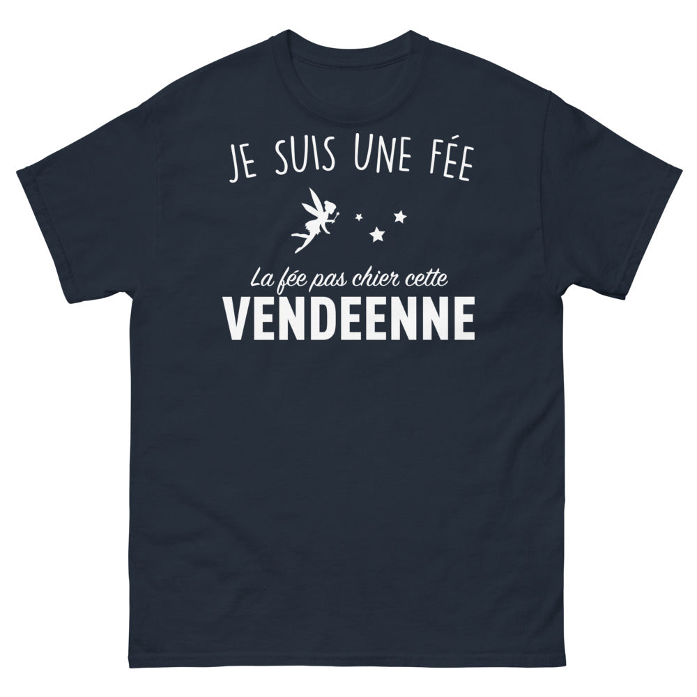 T-shirt Vendée marine - fée pas chier