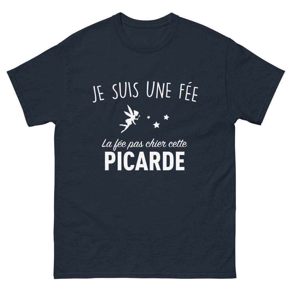 T-shirt Picardes marine - fée pas chier