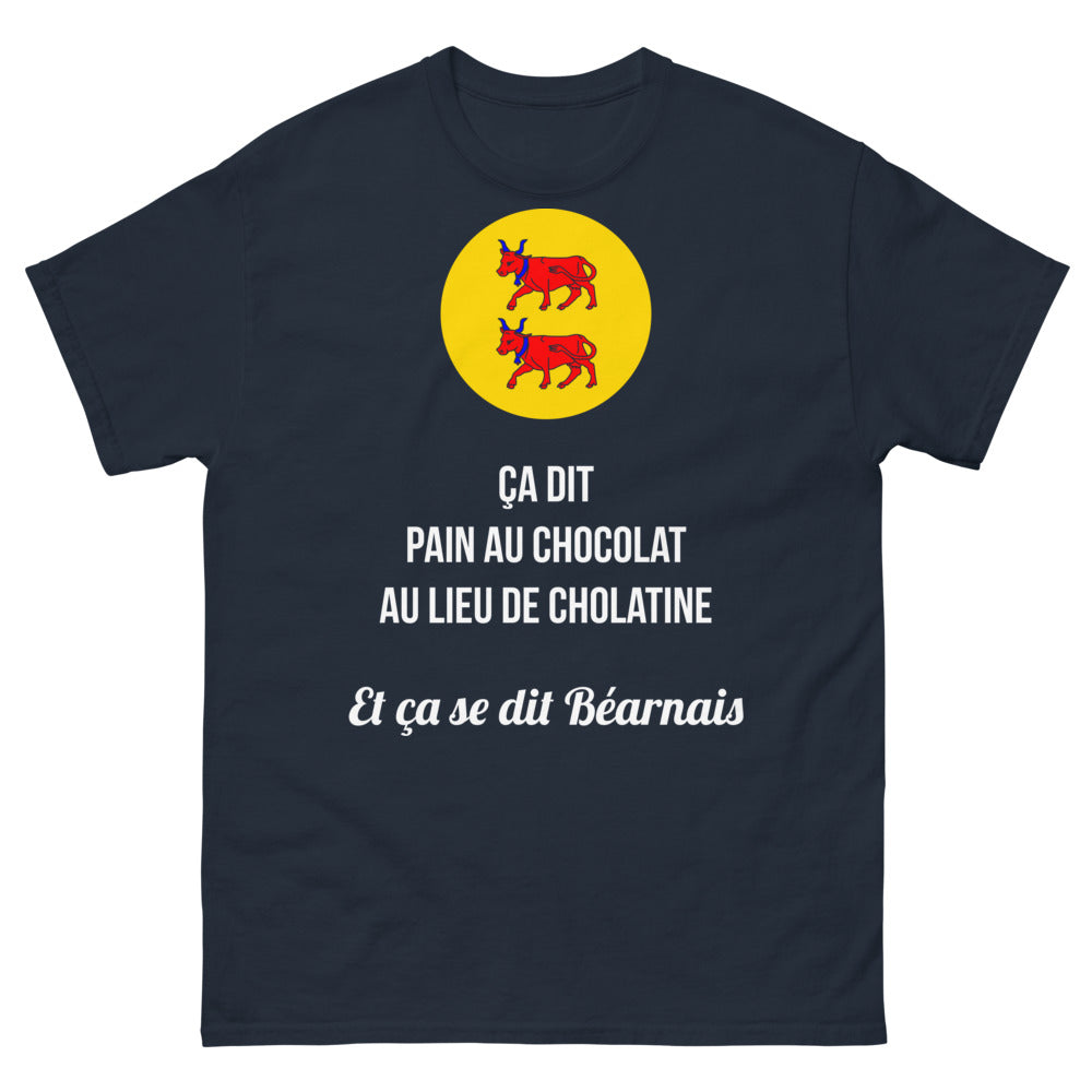 T-shirt Béarnais marine - Pain au Chocolat