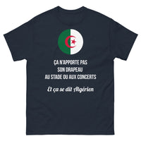 Thumbnail for T-shirt Algérien marine - La fierté ne prend pas de congés