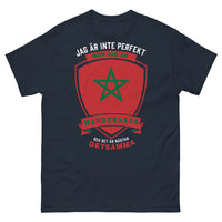 Thumbnail for T-shirt Marocaine bleu marine - Fier de mes imperfections