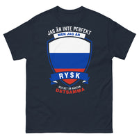 Thumbnail for T-shirt russe marine - Je ne suis pas parfait mais je suis Russe