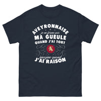 Thumbnail for T-shirt Aveyronnaise marine - humour et fierté