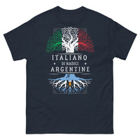 Thumbnail for T-shirt radici argentino italiane marine - identità ed orgoglio