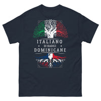 Thumbnail for T-shirt Italiano di Radici Dominicane marine - ereditarietà incrociata