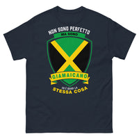 Thumbnail for T-Shirt Giamaicano Blu Navy - ma sono giamaicano