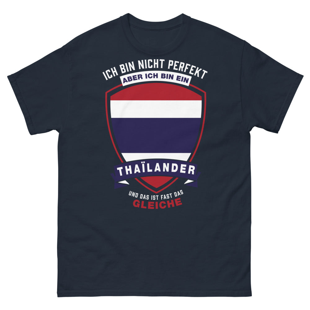 T-shirt Thaïlande marine - humour et fierté thaïlandaise