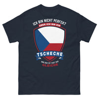 Thumbnail for T-shirt République tchèque marine - humour sur l'origine tchèque