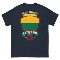 Thumbnail for T-shirt Lituanie noir dos - clin d'œil humoristique sur les origines