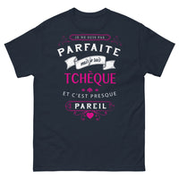 Thumbnail for T-shirt Tchèque noir dos - presque pareil