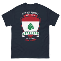 Thumbnail for T-shirt Liban marine - pas parfait mais libanais