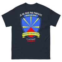Thumbnail for T-shirt réunionnais marine - humour et fierté locale