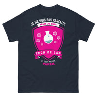 Thumbnail for T-shirt tech de lab marine - clin d'œil labo