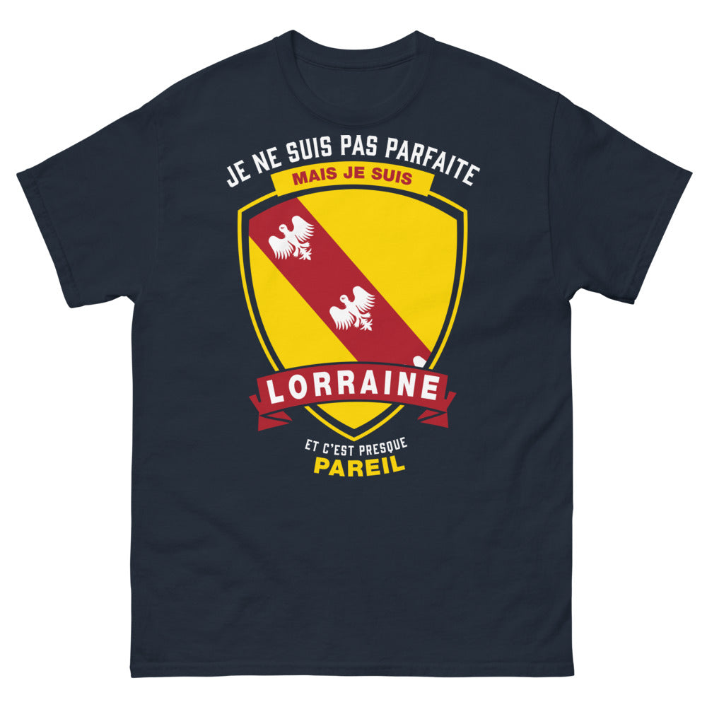 T-shirt Lorraine marine - fierté locale