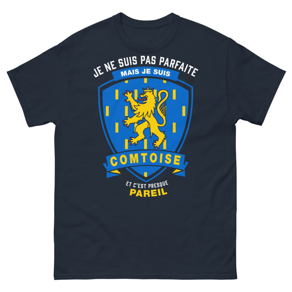 T-shirt Comtoise marine - humour comtois