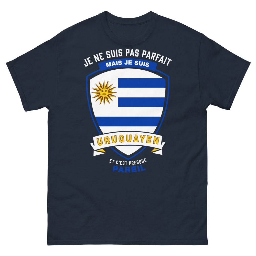 T-shirt Uruguayen marine - Presque parfait