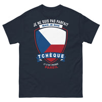 Thumbnail for T-shirt Tchéquie marine - je suis Tchèque