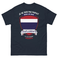 Thumbnail for T-shirt Thaïlandais marine face - humour sur origines