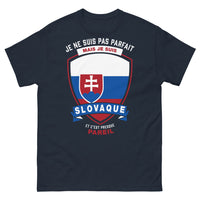 Thumbnail for T-shirt Slovaque marine - Parfaitement Presque