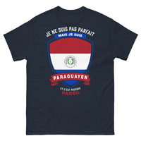 Thumbnail for T-shirt Paraguay bleu marine - phrase Paraguayen humour
